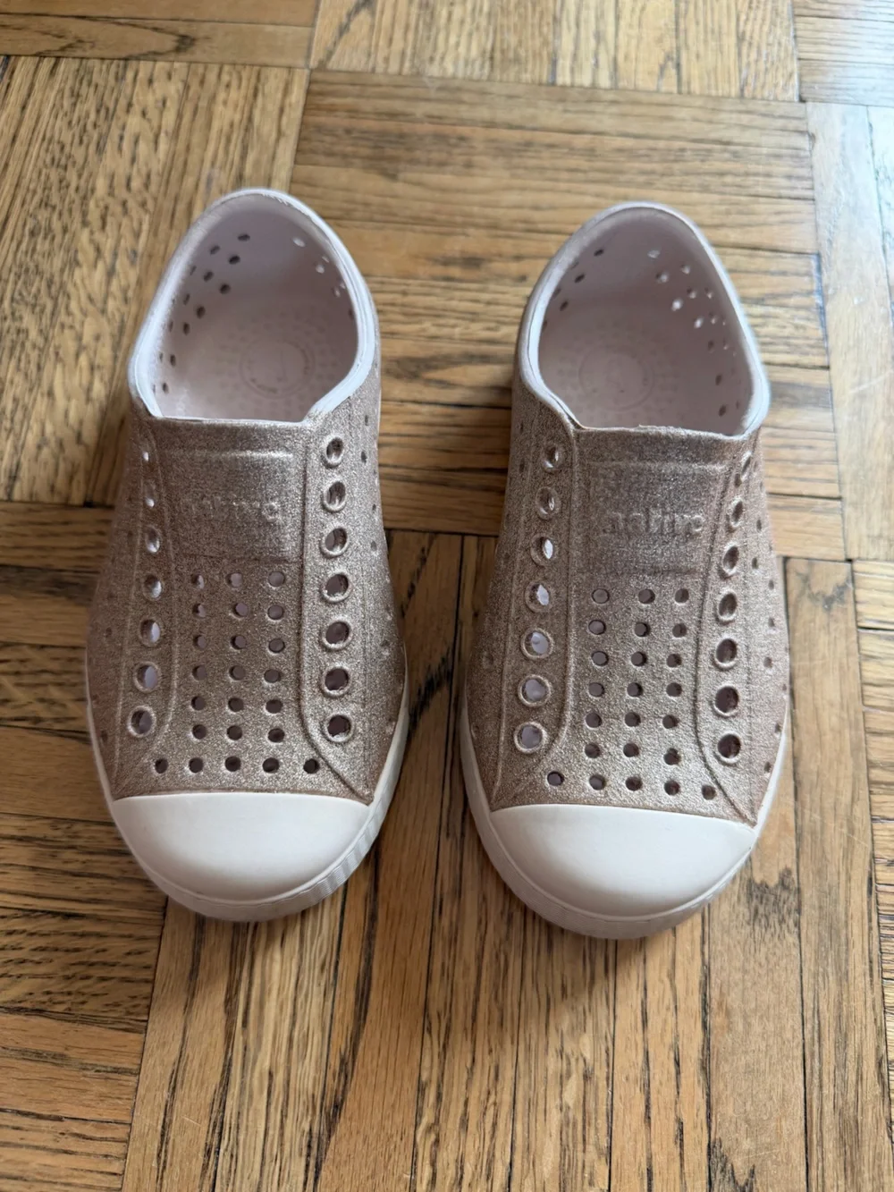 Native Shoes Kids Jefferson Bling Size 8